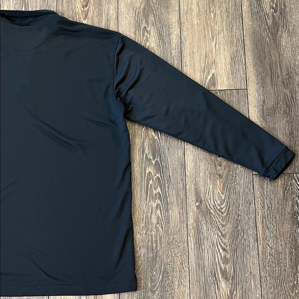 Nike Sphere Dry Golf Men's XL Black Long Sleeve Polo Shirt - Picture 5 of 14